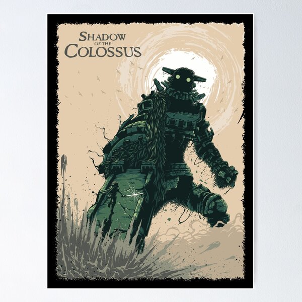 Shadow of The Colossus Game Poster, Exclusive Art, NEW, USA