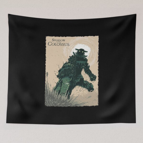 Item preview, Shadow of The Colossus Bossfight Battle Artwork designed and sold by L. Layne.
