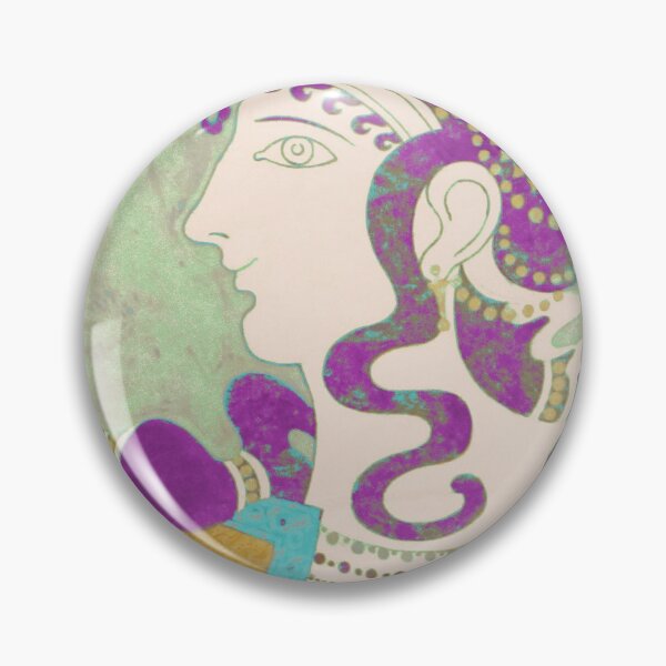 Item preview, PORTRAIT WOMAN MINOAN POP designed and sold by Nancy LOPEZ.