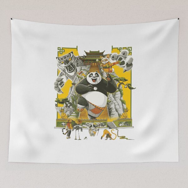Item preview, Kung Fu Panda Movie Artwork designed and sold by L. Layne.