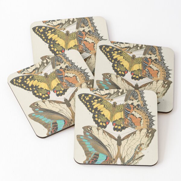 Item preview, Vintage 1920s Butterfly Illustration by E.A. Seguy #18 designed and sold by Vintage Wall Art.