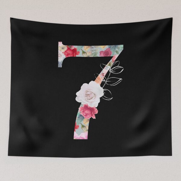 Item preview, Flower Number Seven Spring Flower Bloom 7 designed and sold by Space-Bug.