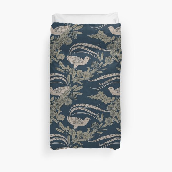 Lyrebird Garden Duvet Cover