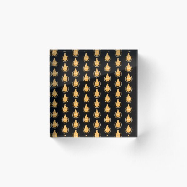 Maboneng Enlightening Bulb Acrylic Block
