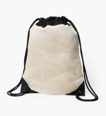 Lace And Ruffles Tablecoth In Sepia Drawstring Bag