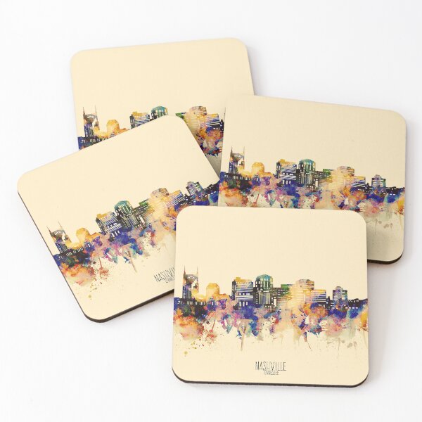 Item preview, nashville skyline designed and sold by BekimART2.