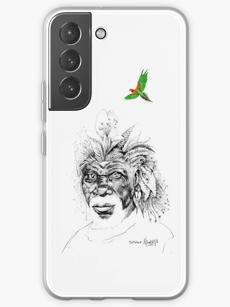 Thumbnail 1 of 4, Samsung Galaxy Phone Case, Sunkissed Sunman designed and sold by Siphiwe Ngwenya The Founder.
