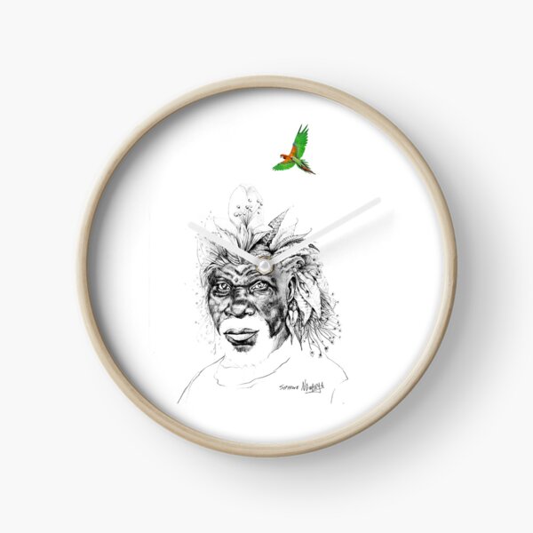 Sunkissed Sunman Clock