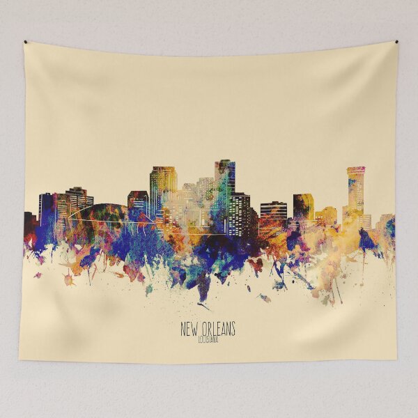 Item preview, new orleans skyline designed and sold by BekimART2.