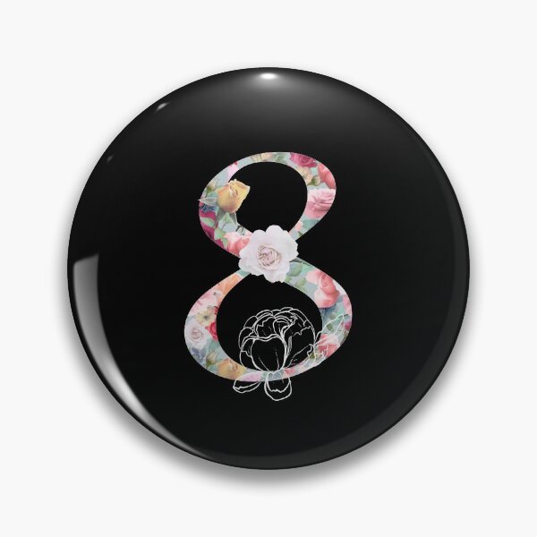 Item preview, Flower Number Eight Spring Flower Bloom 8 designed and sold by Space-Bug.