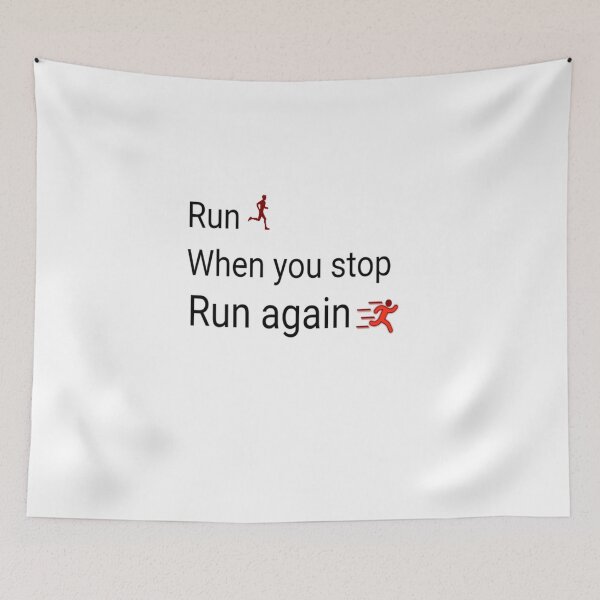 Item preview, Run whey you stop agaut : running T-shirt motivation gifts for runners best gift for runners designed and sold by Chamssou.