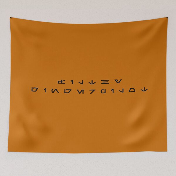 Item preview, Filthy Gingerpilot (Aurebesh, Black) designed and sold by DarthAstris.
