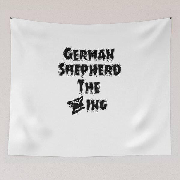 Item preview, German shepherd is the king designed and sold by fajali master.