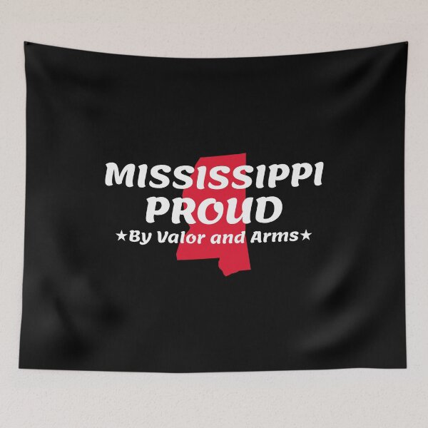 Item preview, Mississippi Proud State Motto By Valor And Arms design designed and sold by jakehughes2015.