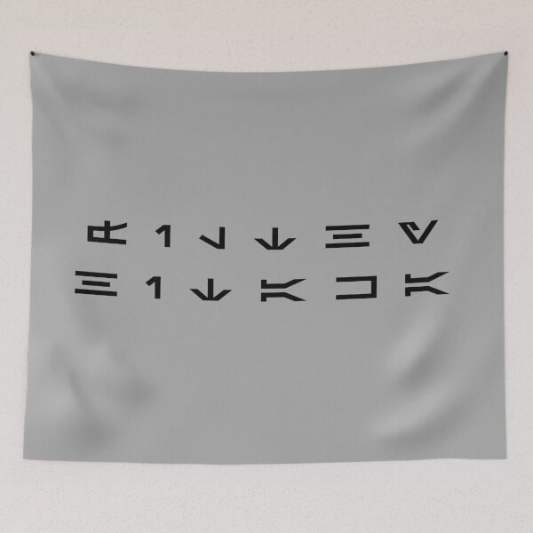 Item preview, Filthy Hitaka (Aurebesh, Black) designed and sold by DarthAstris.