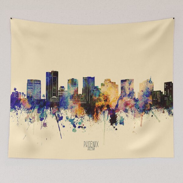 Item preview, phoenix skyline designed and sold by BekimART2.
