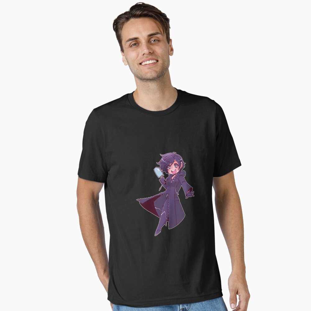 Vista previa del artículo con la obra «Camiseta esencial», diseñado y vendido por DaPandaBanda.