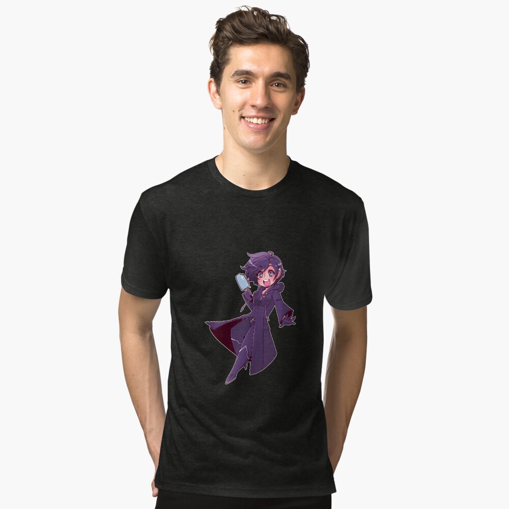 Vista previa del artículo con la obra «Camiseta de tejido mixto», diseñado y vendido por DaPandaBanda.
