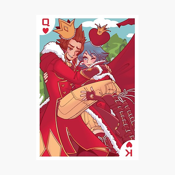 Item preview, King and Queen of (Kingdom) Hearts designed and sold by DaPandaBanda.