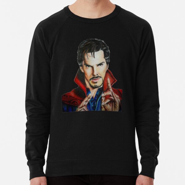 Dr Strange Drawing Lightweight Sweatshirt By Sirsleepsalot Redbubble