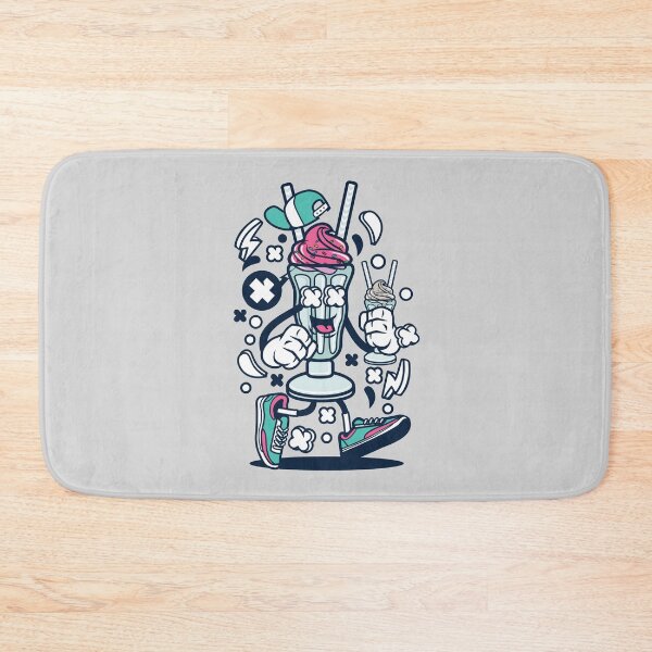 Item preview, Ice cream sundae cartoon character - Fun illustrations that make you smile ! designed and sold by Nickelparis.