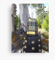 Dalek letterbox Canvas Print