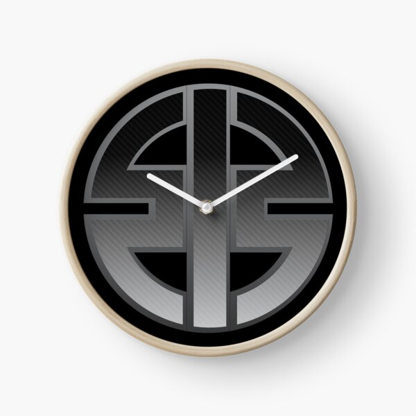 CARBON KAWASAKI H2 LOGO Clock