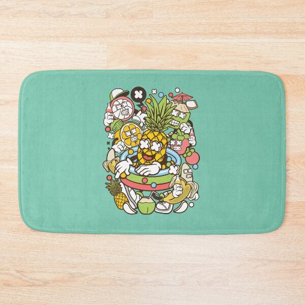 Item preview, Fruit Party cartoon character - Fun illustrations that make you smile ! designed and sold by Nickelparis.