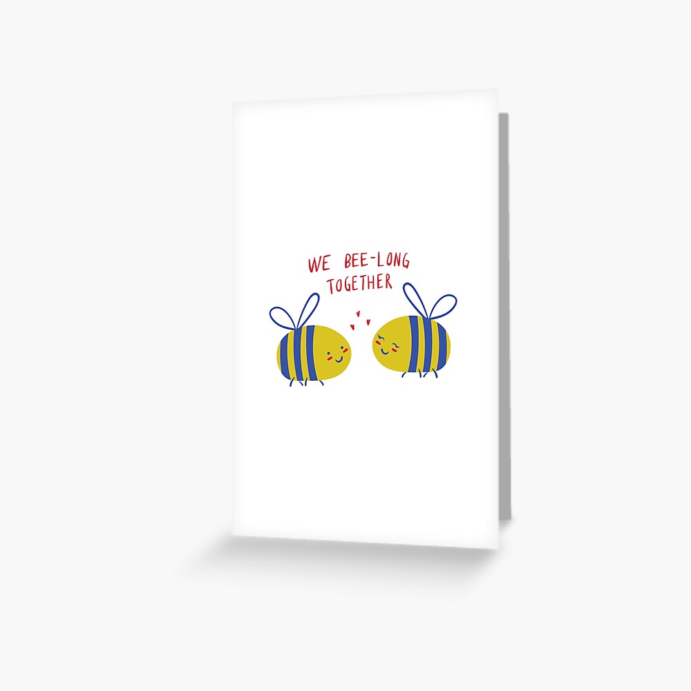 Cute Bee Gift, We Bee-long Together, Wife Anniversary, Romantic