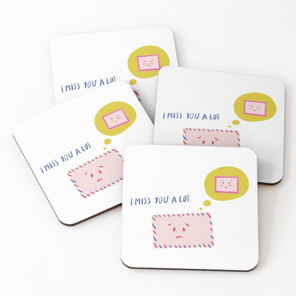 Item preview, Cute mail pun for lovers I miss you designed and sold by javes93.