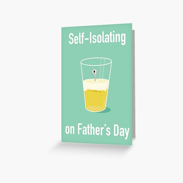 Father's Day Card Greeting Card