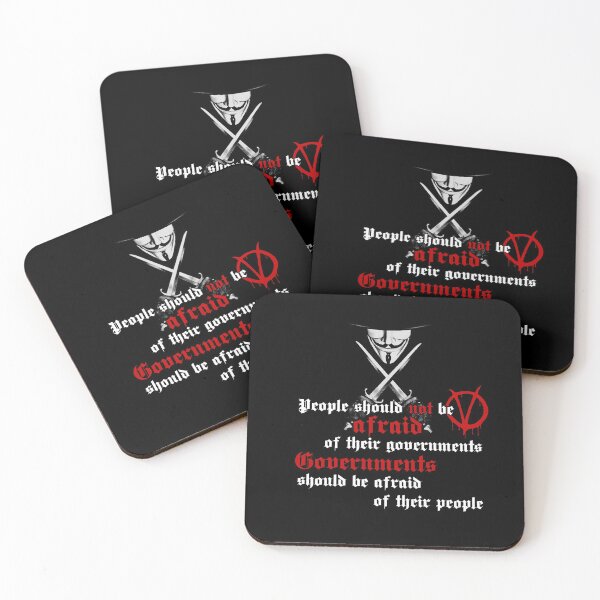 Item preview, V for Vendetta GUY FAWKES QUOTE designed and sold by Efemera.