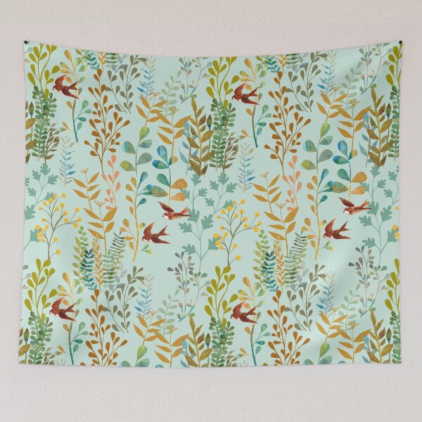 Item preview, The Wild Garden {Sky} designed and sold by Cecilia Mok.