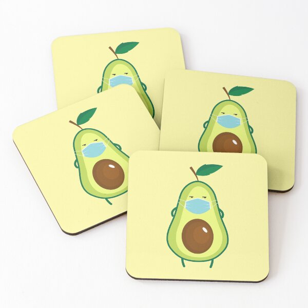 Item preview, Avocado in mask designed and sold by merionmerion.