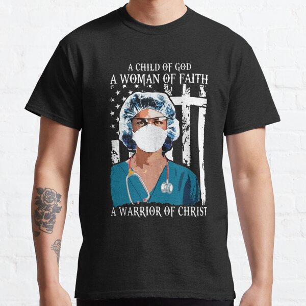 warrior for christ t shirt