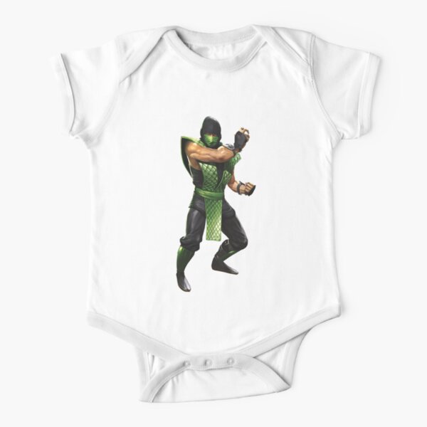 Mortal Kombat Scorpion Classic Art Baby One Piece By Hdpic Steem Redbubble