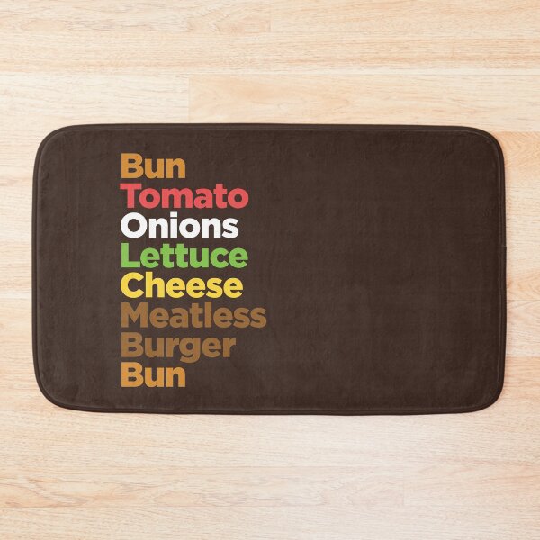 Item preview, Meatless Burgers Vegan Vegetarian designed and sold by yelly123.