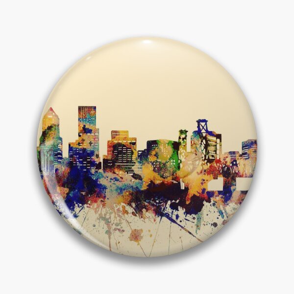 Item preview, portland skyline designed and sold by BekimART2.