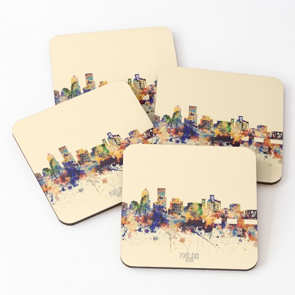 Item preview, portland skyline designed and sold by BekimART2.