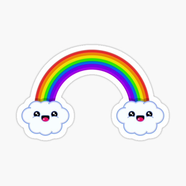 Artikel-Vorschau von Netter Regenbogen der Hoffnung und des Glücks, designt und verkauft von James Battershill Art.