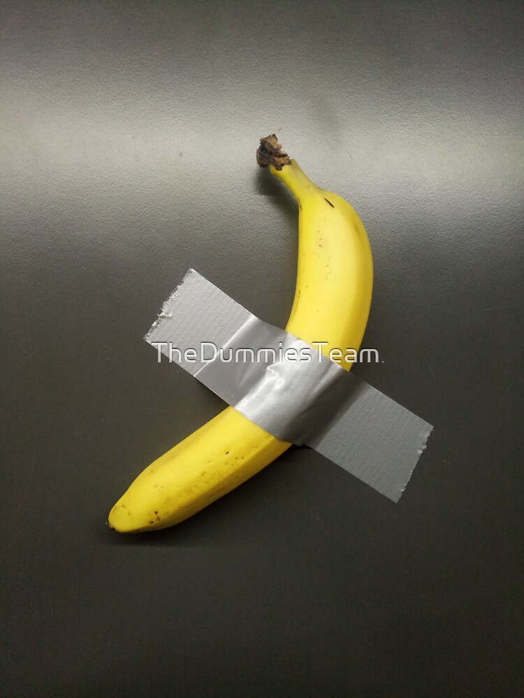 "Banana duct tape" Sticker for Sale by TheDummiesTeam Redbubble