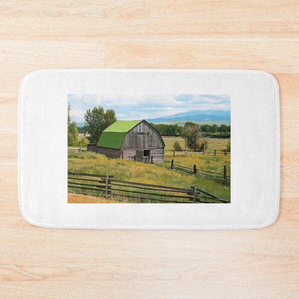 Item preview, old barn with a new roof designed and sold by Lynne Prestebak.