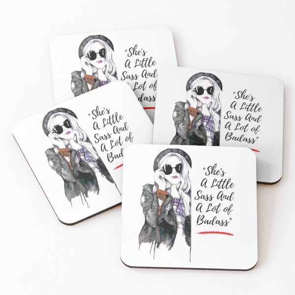 Item preview, "She's A Little Sass And A Lot of Badass" designed and sold by LondonHouse.