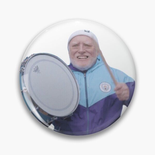 Item preview, Hide The Pain Harold Banging Drum Meme designed and sold by meme-dreamer.