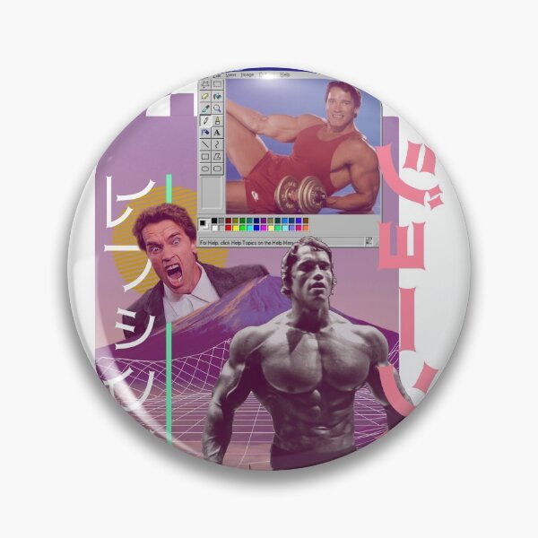 Item preview, Arnold Schwarzenegger 80s Vaporware Meme Aesthetic Retro  designed and sold by meme-dreamer.