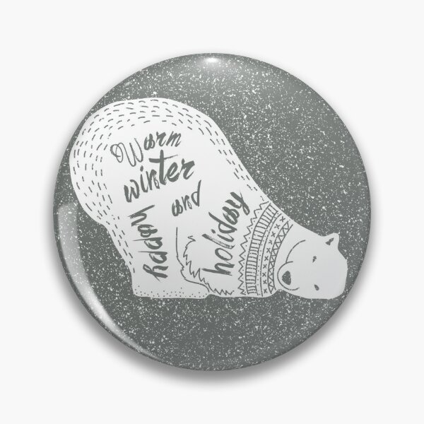Item preview, Polar bear in a winter wooly jumper- wishing you a warm winter and happy holiday designed and sold by Latch Farm  Studios.