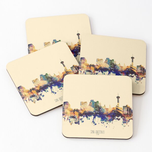Item preview, san antonio skyline designed and sold by BekimART2.