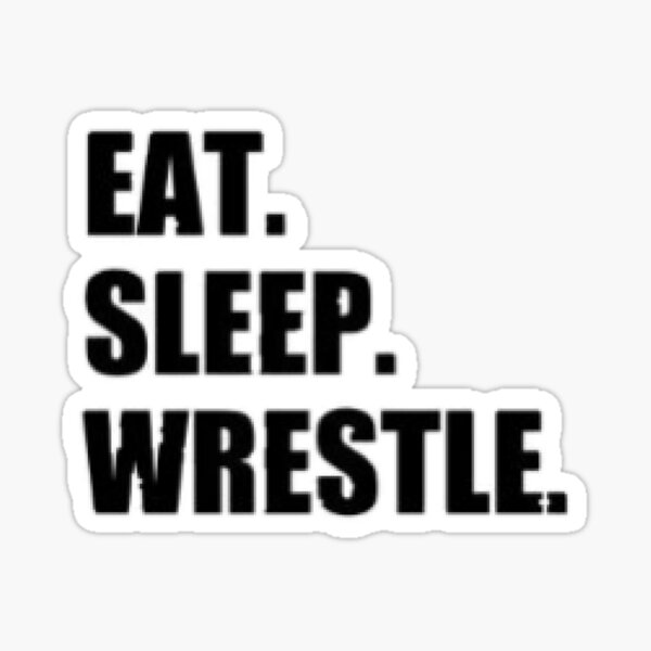 Wrestling Stickers for Sale