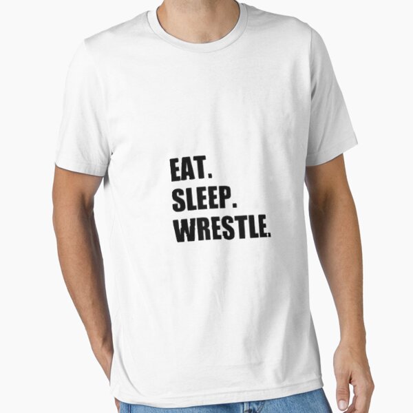 Item preview, Eat Sleep Wrestle - Wrestling Design designed and sold by Lee5657.
