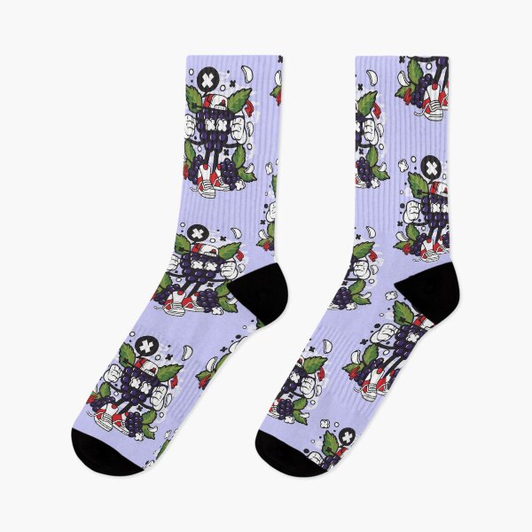 Item preview, Grape Cartoon Character - Fun illustration for people who like things a little healthy and crazy! designed and sold by Nickelparis.